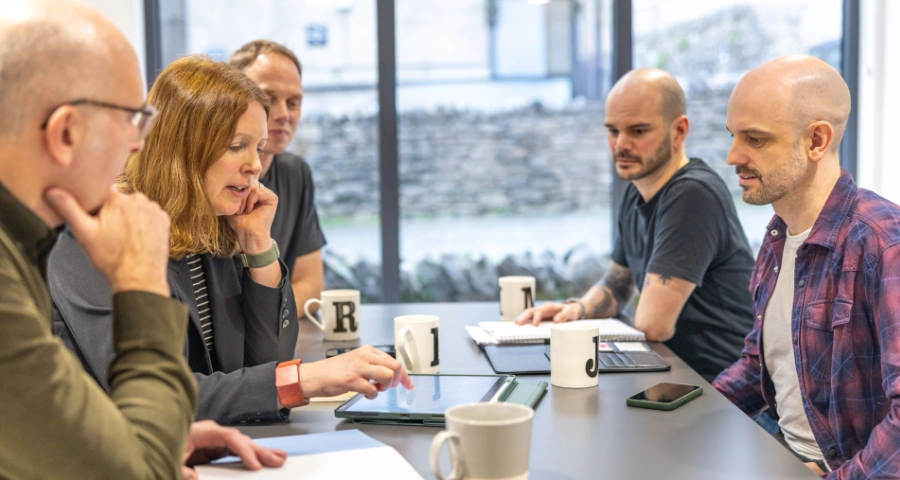 Designworks team meeting